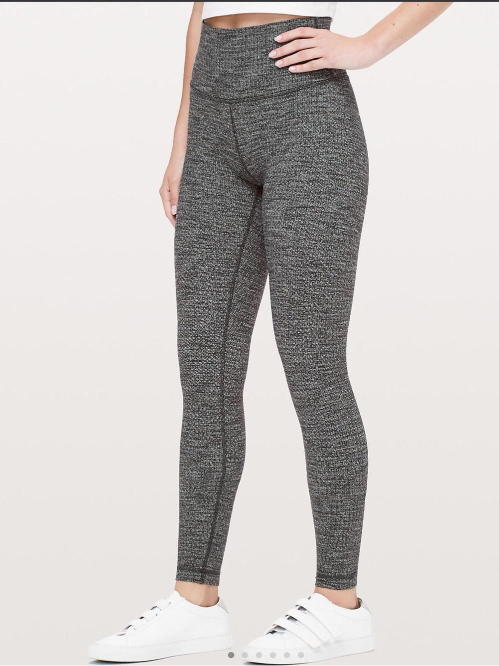 OBO Lululemon Athletica Herringbone Heathered Pocket leggings
